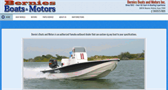 Desktop Screenshot of berniesboats.com